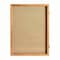 Flash Furniture Peyton 18x24 Shadow Box Display Case with Linen Liner, 8 Push Pins and Solid Pine Wood Frame in Weathered Brown HMHD-23M012YBN-WEATH-1824-GG - alternate 4